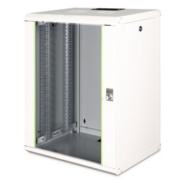 Digitus Unique 16HE Armario Rack para Pared, 820 x 600 x 450 mm, Gris, para Montaje en Rack