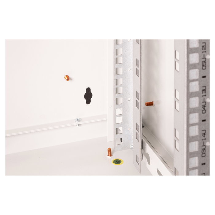 Digitus Unique 16HE Armario Rack para Pared, 820 x 600 x 450 mm, Gris, para Montaje en Rack