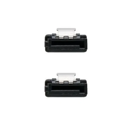 Nano Cable 10.18.1001-BK Cable SATA III 6 Gbps 0.5m Negro Nano Cable 10.18.1001-BK Cable SATA III 6 Gbps 0.5m Negro