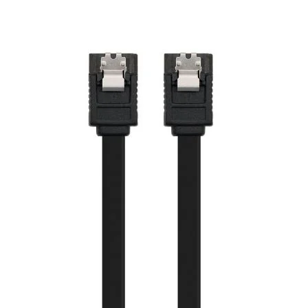 Nano Cable 10.18.1001-BK Cable SATA III 6 Gbps 0.5m Negro Nano Cable 10.18.1001-BK Cable SATA III 6 Gbps 0.5m Negro