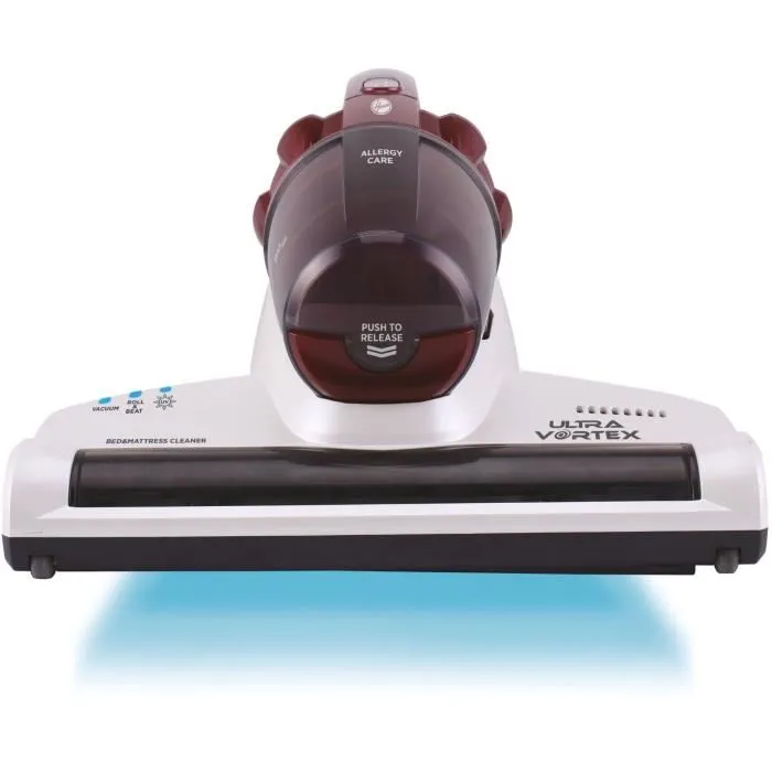 Hoover MBC500 Aspiradora de Mano - 500W - 300ml - Lámpara UV-C Esterilización - Ideal Ropa de Cama, Sofá, Alfombra