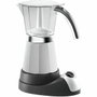 Delonghi EMKM6B Alicia Plus - Cafetera italiana Blanca