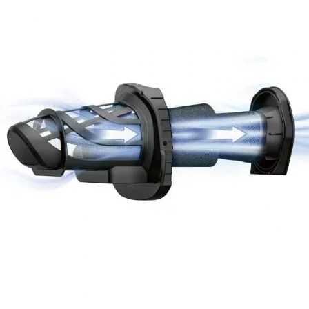 Bosch BHN20L Aspirador de Mano Inalámbrico Move Lithium 20Vmax, Depósito 300ml, Sin Bolsa, Autonomía 45 min, Azul