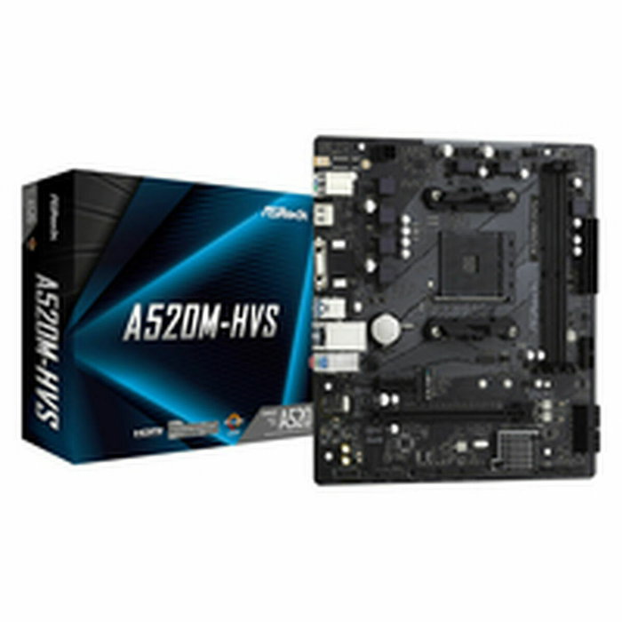 ASRock A520M-HVS Micro ATX Socket AM4 DDR4 ASRock A520M-HVS Micro ATX Socket AM4 DDR4