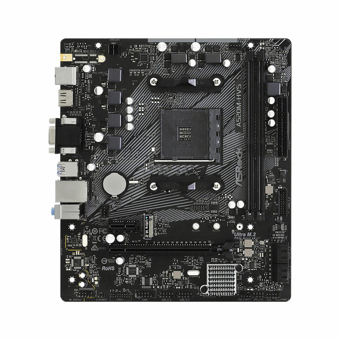 ASRock A520M-HVS Micro ATX Socket AM4 DDR4 ASRock A520M-HVS Micro ATX Socket AM4 DDR4
