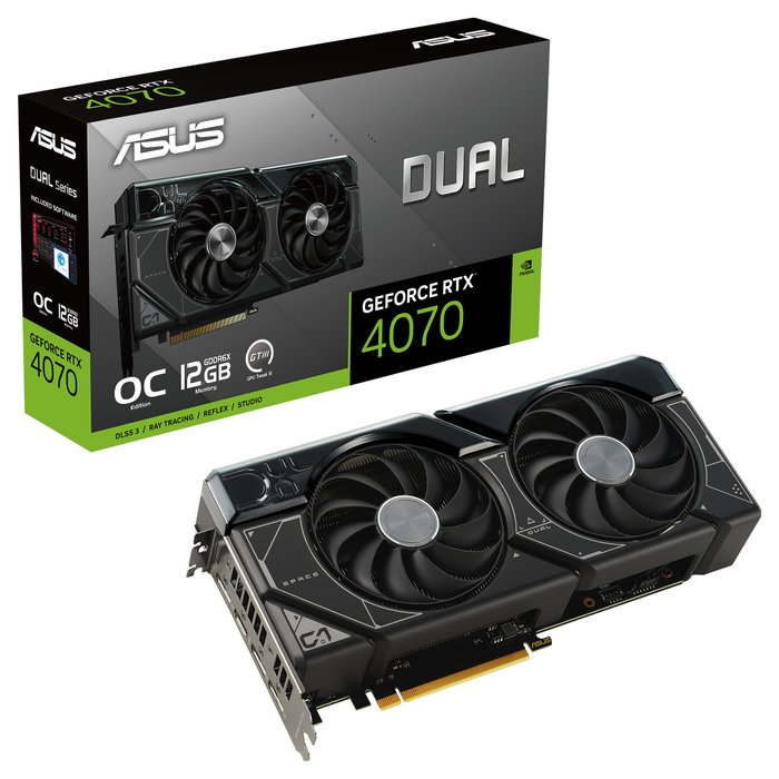 Asus Dual GeForce RTX 4070 OC Edition 12GB GDDR6X Asus Dual GeForce RTX 4070 OC Edition 12GB GDDR6X