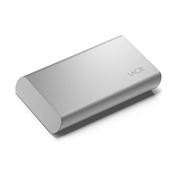 LaCie STKS1000400 Disco Duro Externo Portátil 1TB SSD NVMe USB Tipo C 3.2 Gen 2 Plata 1050 MB/s