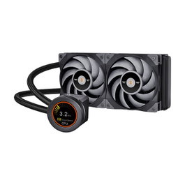 Thermaltake TOUGHLIQUID Ultra 240 Refrigerador Líquido All-In-One 240mm, 3 Ventiladores RGB, Soporte LGA 1200/2066/AM4, CL-W322-PL12GM-B
