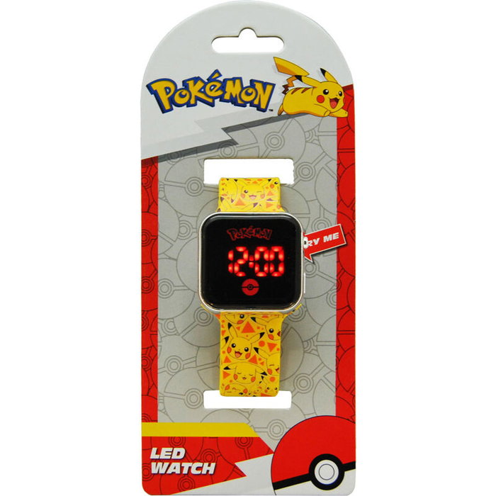 KIDS LICENSING Reloj LED Pikachu Pokemon KIDS LICENSING Reloj LED Pikachu Pokemon