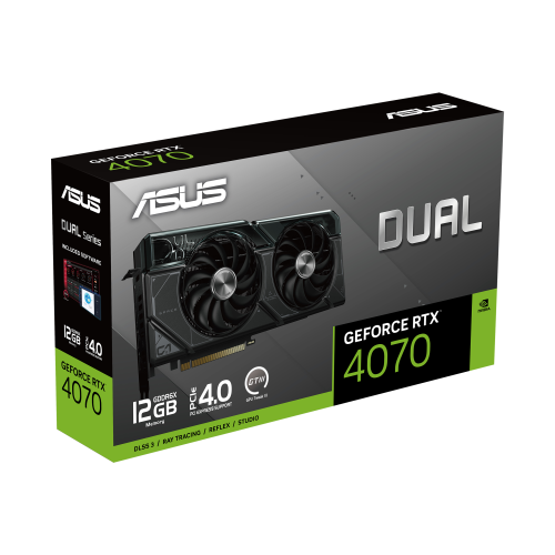 ASUS Dual -RTX4070-12G NVIDIA GeForce RTX 4070 12 GB GDDR6X