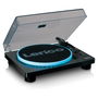 Lenco LS-50LED schwarz Tocadiscos de tracción por correa con reproducción MP3, Manual, Negro, Plástico, Madera, 33, 45, 78 RPM