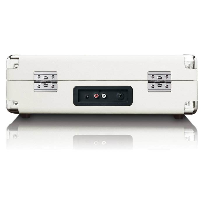 Lenco TT-115CR Tocadiscos Vinilo con Bluetooth 5.0, Transmisión por Correa, 3 Velocidades (33/45/78 RPM), Preamplificador Integrado, Color Crema, Manual