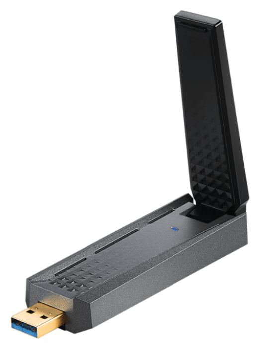 MSI AX1800 WiFi USB Adaptador GUAX18 Negro MSI AX1800 WiFi USB Adaptador GUAX18 Negro
