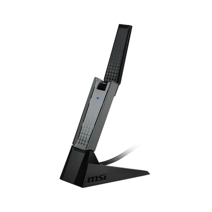 MSI AX1800 WiFi USB Adaptador GUAX18 Negro MSI AX1800 WiFi USB Adaptador GUAX18 Negro