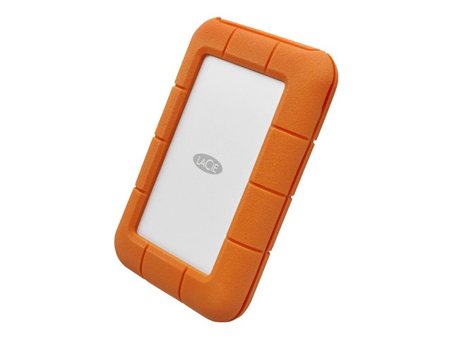 LaCie Disco Duro Externo Rugged 1TB 2.5" USB-C/USB 3.2 Gen 1, Resistente a Golpes, para Windows y macOS