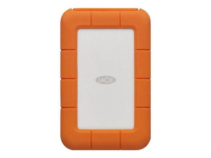 LaCie Disco Duro Externo Rugged 1TB 2.5" USB-C/USB 3.2 Gen 1, Resistente a Golpes, para Windows y macOS