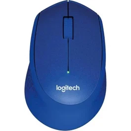 Logitech M330 Silent Plus Ratón Inalámbrico Silencioso para PC y Mac, 1000 DPI, Conexión 2.4GHz, 24 Meses Batería, Azul