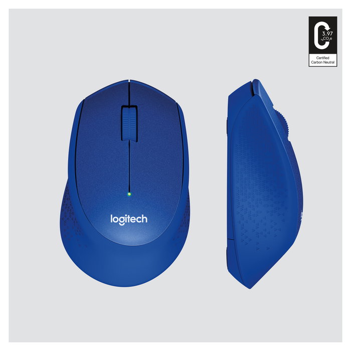 Logitech M330 Silent Plus Azul