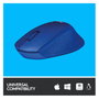 Logitech M330 Silent Plus Azul