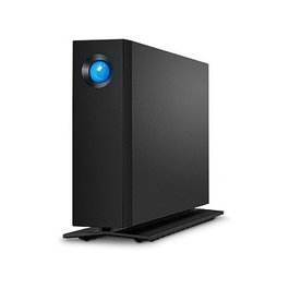 LaCie d2 Professional 4 TB Disco Duro Externo USB-C 3.2 Gen 1, 7200 RPM, Negro, Aluminio, Compatible con Windows 10 y Mac OS