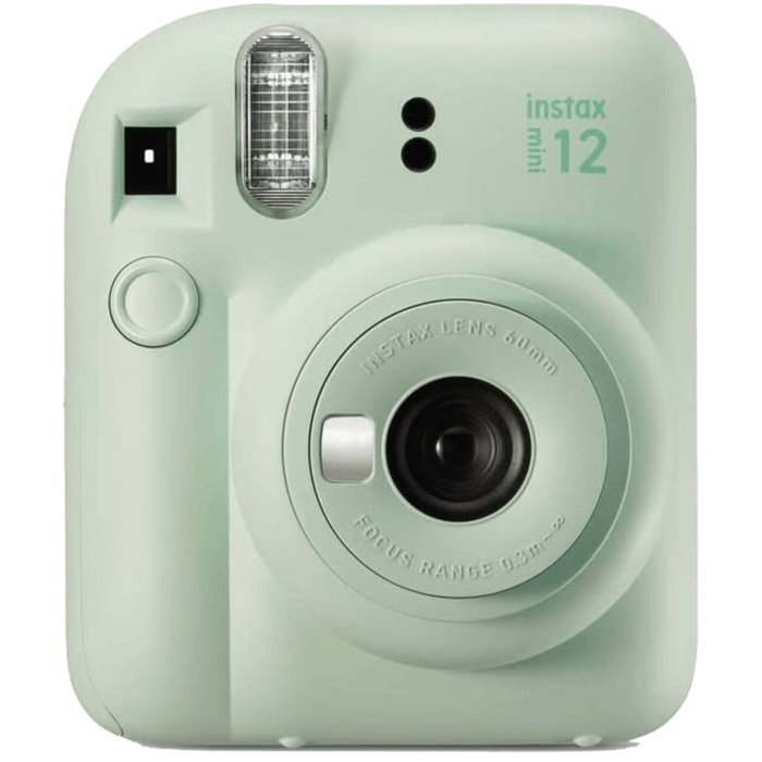 Fujifilm Cámara Instantánea Instax Mini 12 16806119 Flash Automático Fácil de Usar para Selfies y Fotos Diarias