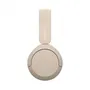 Sony WH-CH520 Auriculares Inalámbricos con Micrófono, Bluetooth, 50h Batería, Beige