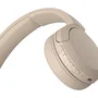 Sony WH-CH520 Auriculares Inalambricos Diadema Bluetooth 5.2 Circumaural 40 Horas Bateria Con Microfono Carga USB Tipo C Color Beige/Crema