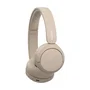 Sony WH-CH520 Auriculares Inalambricos Diadema Bluetooth 5.2 Circumaural 40 Horas Bateria Con Microfono Carga USB Tipo C Color Beige/Crema