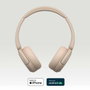 Sony WH-CH520 Auriculares Inalámbricos con Micrófono Beige