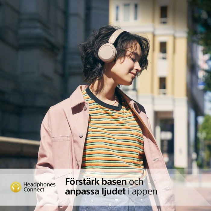 Sony WH-CH520 Auriculares Inalámbricos con Micrófono Beige Sony WH-CH520 Auriculares Inalámbricos con Micrófono Beige
