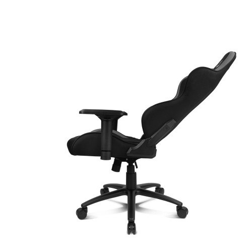 Drift Silla para Videojuegos DR110BGRAY Butaca para Jugar Negra Gris, Reposabrazos 4D, Transpirable, Pistón Gas Clase 4
