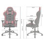 Drift DR110BGRAY Silla Gaming Negro, Gris