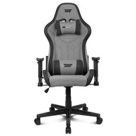Drift Silla Gaming Dr90 Pro Grey/Black - Reposabrazos 2D, Respaldo Reclinable 135°
