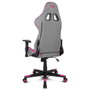 Drift DR90 PRO Silla Gaming Gris y Rosa