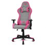 Drift DR90 PRO Silla Gaming Gris y Rosa