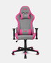 Drift DR90 PRO Silla para videojuegos de PC, Asiento acolchado Gris y Rosa