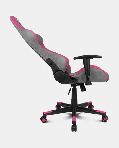 Drift DR90 PRO Silla para videojuegos de PC, Asiento acolchado Gris y Rosa