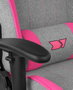 Drift DR90 PRO Silla Gaming Gris y Rosa