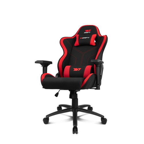 Drift Silla para videojuegos DR110BR Butaca para jugar Asiento acolchado Reposabrazos 4D Negro, Rojo Drift Silla para videojuegos DR110BR Butaca para jugar Asiento acolchado Reposabrazos 4D Negro, Rojo