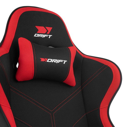 Drift Silla para videojuegos DR110BR Butaca para jugar Asiento acolchado Reposabrazos 4D Negro, Rojo Drift Silla para videojuegos DR110BR Butaca para jugar Asiento acolchado Reposabrazos 4D Negro, Rojo