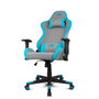 DRIFT DR90 PRO Silla Gaming Ergonómica Ajustable, Respaldo 135°, Reposabrazos 2D, Cojín Lumbar y Cervical, Pistón Gas Clase 4 (150 kg), Color Azul y Gris