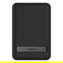 Belkin Powerbank Magnética Inalámbrica con Soporte, 5.000 mAh, Negro
