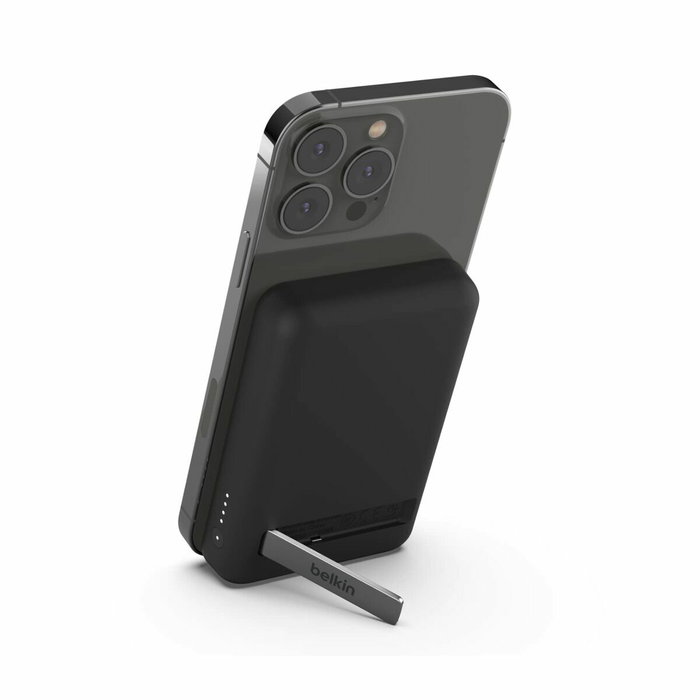 Belkin BoostCharge Powerbank 5000 mAh Negro con soporte
