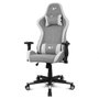 Drift Silla Gaming Dr90 Pro Gris y Blanca Reposabrazos 2D Cojín Lumbar y Cervical 150 kg
