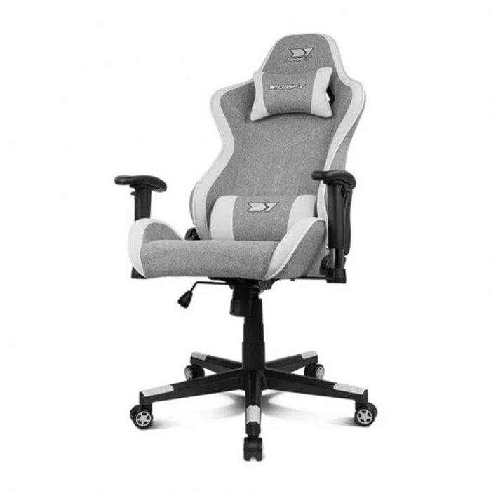 Drift Silla Gaming Dr90 Pro Gris y Blanca Reposabrazos 2D Cojín Lumbar y Cervical 150 kg Drift Silla Gaming Dr90 Pro Gris y Blanca Reposabrazos 2D Cojín Lumbar y Cervical 150 kg