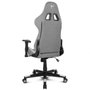 Drift Silla Gaming Dr90 Pro Gris y Blanca Reposabrazos 2D Cojín Lumbar y Cervical 150 kg