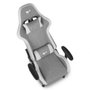 Drift Silla Gaming Dr90 Pro Gris y Blanca Reposabrazos 2D Cojín Lumbar y Cervical 150 kg