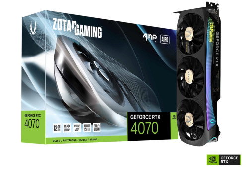 Zotac GeForce RTX 4070 AMP AIRO NVIDIA 12 GB GDDR6X