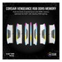 Corsair Vengeance RGB 64GB (2 x 32GB) DDR5 5200MHz CL40 Memoria RAM para PC