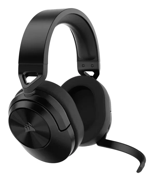 Corsair HS55 WIRELESS Auriculares Inalámbricos para Juego con Sonido Surround 7.1, Bluetooth, Micrófono Boom Desmontable, Negro Carbono, Referencia CA-9011280-EU